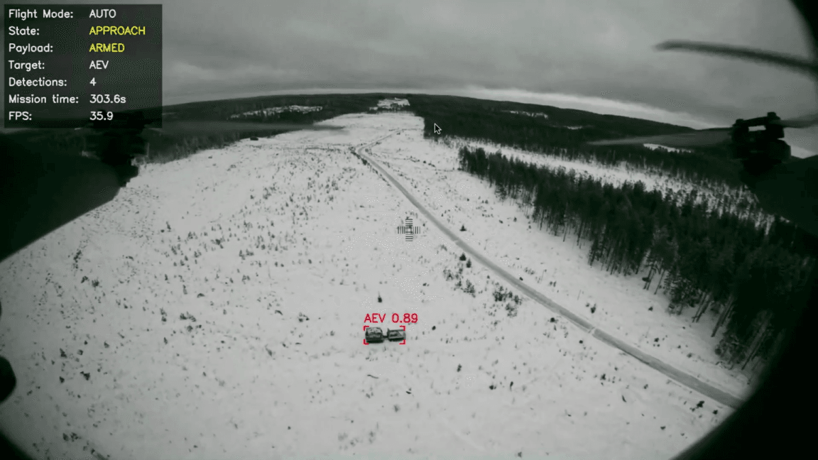 Compact AI Powers Autonomous Drone Warfare